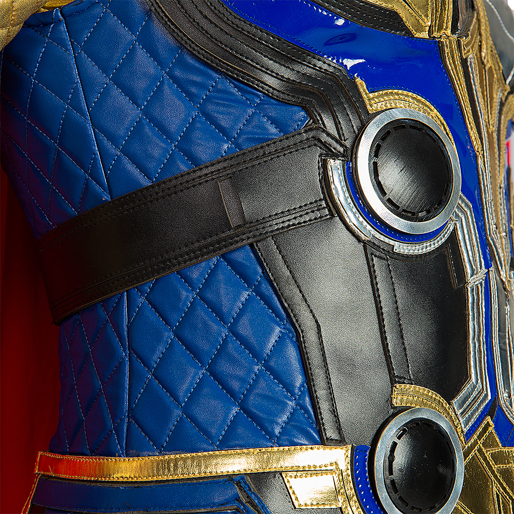 Full Set Thor Love And Thunder Thor Odinson Long Sleeves Version Halloween Cosplay Costume Full Set M20220553