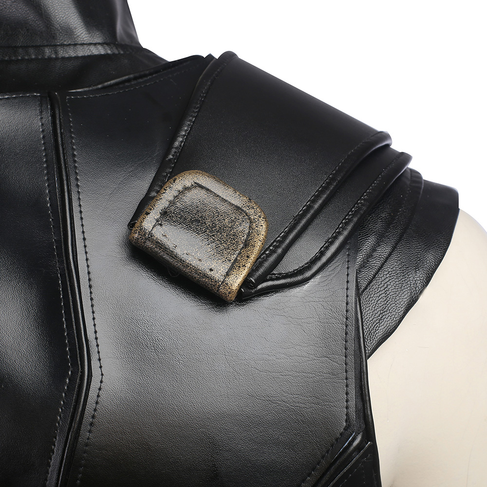 Marvel Movie Thor Ragnarok Thor Odinson Black Vest Battle Suit Halloween Cosplay Costume Full Set M20170160 