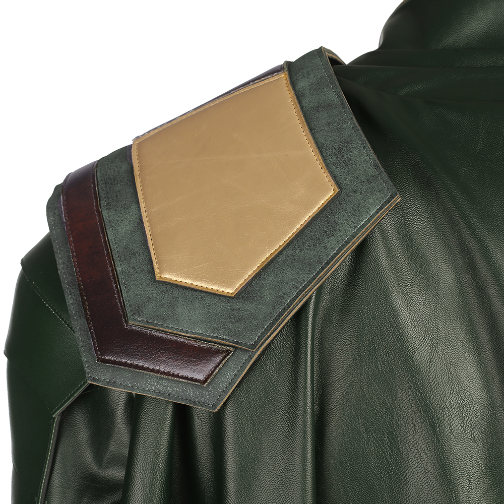 Marvel Movie Thor Ragnarok Loki Battle Suit Halloween Cosplay Costume Full Set M20170161