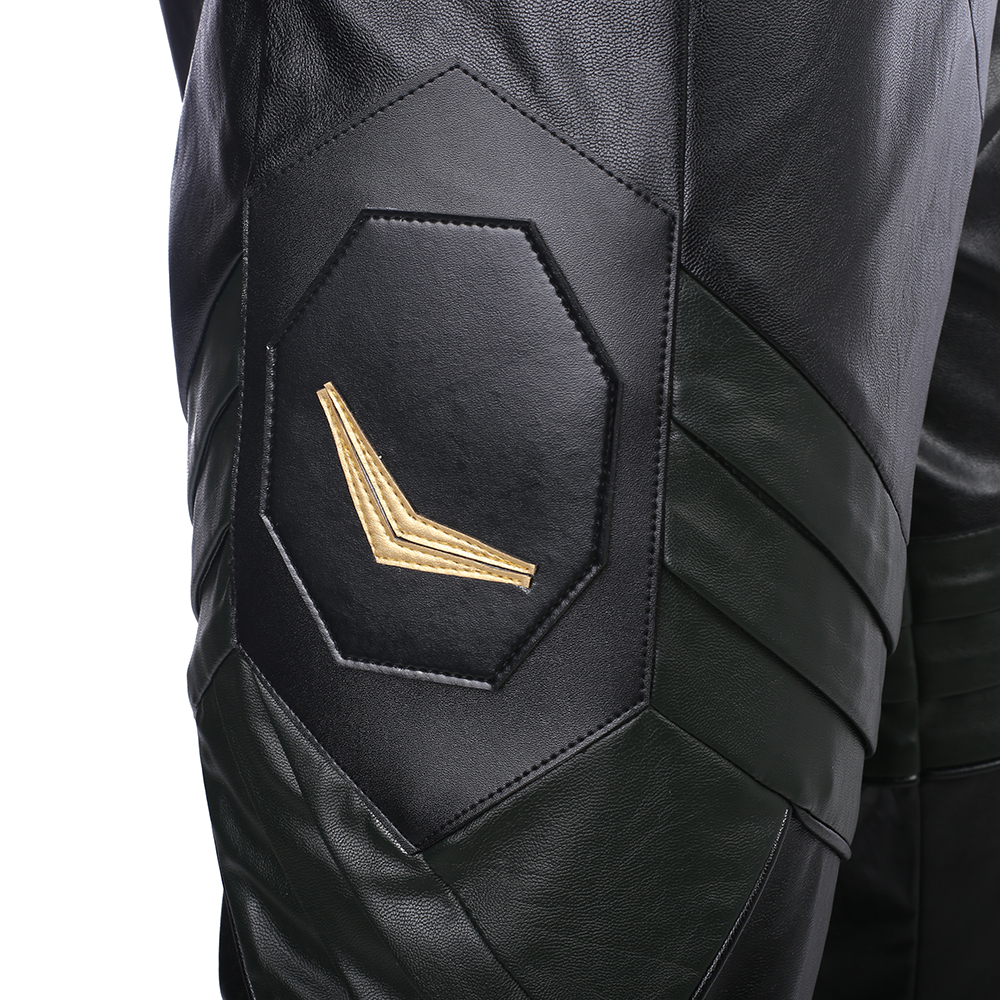 Marvel Movie Thor Ragnarok Loki Battle Suit Halloween Cosplay Costume Full Set M20170161