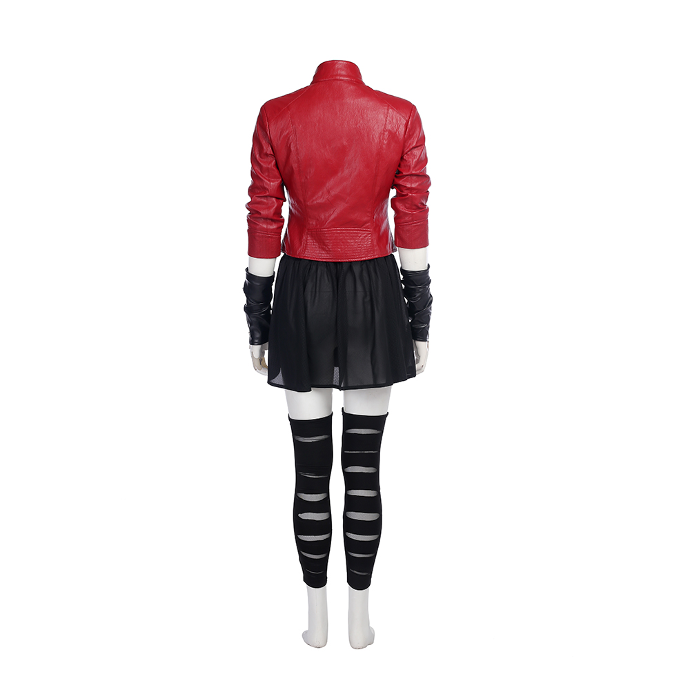 Movie Marvel Comics Avengers 2 Scarlet Witch Casual Outfit Full Costume Set M20160009