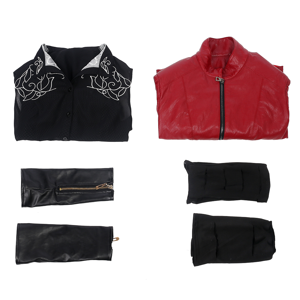 Movie Marvel Comics Avengers 2 Scarlet Witch Casual Outfit Full Costume Set M20160009