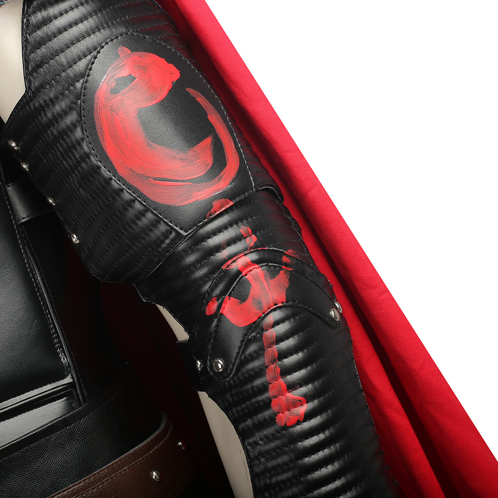 Marvel Movie Thor Ragnarok Thor Odinson Black Vest Battle Suit Halloween Cosplay Costume Full Set M20170160 