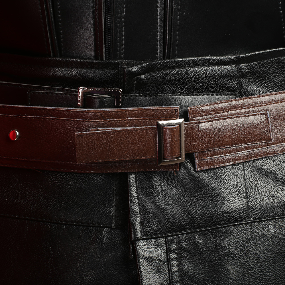 Marvel Movie Thor Ragnarok Thor Odinson Black Vest Battle Suit Halloween Cosplay Costume Full Set M20170160 