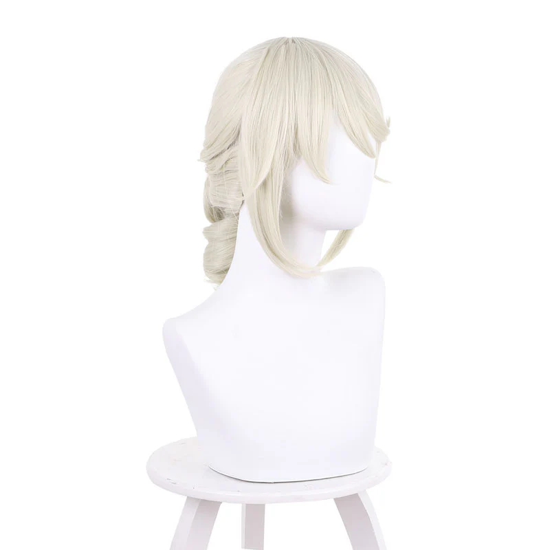 Game Identity V Edgar Valden Golden Ratio Milky White Cosplay Wigs