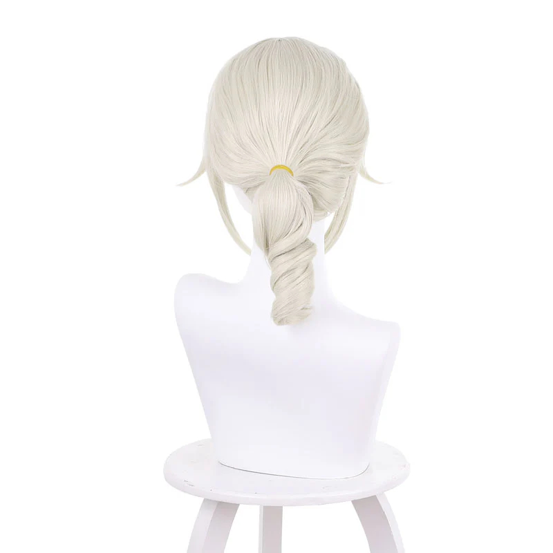 Game Identity V Edgar Valden Golden Ratio Milky White Cosplay Wigs
