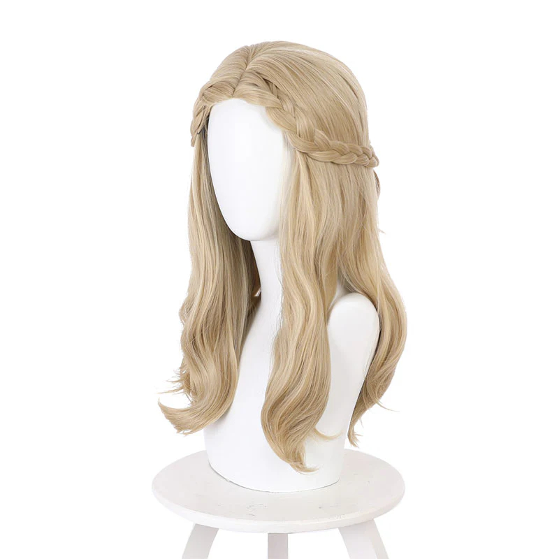 Game Identity V Psychologist Eda Mesmer Khaki Cosplay Wigs