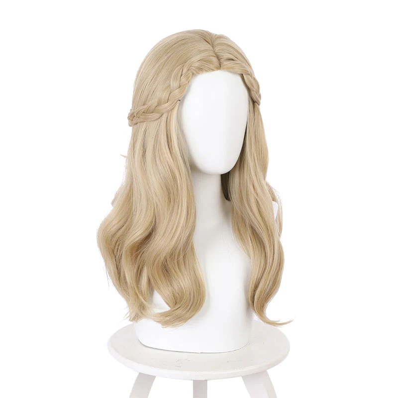 Game Identity V Psychologist Eda Mesmer Khaki Cosplay Wigs