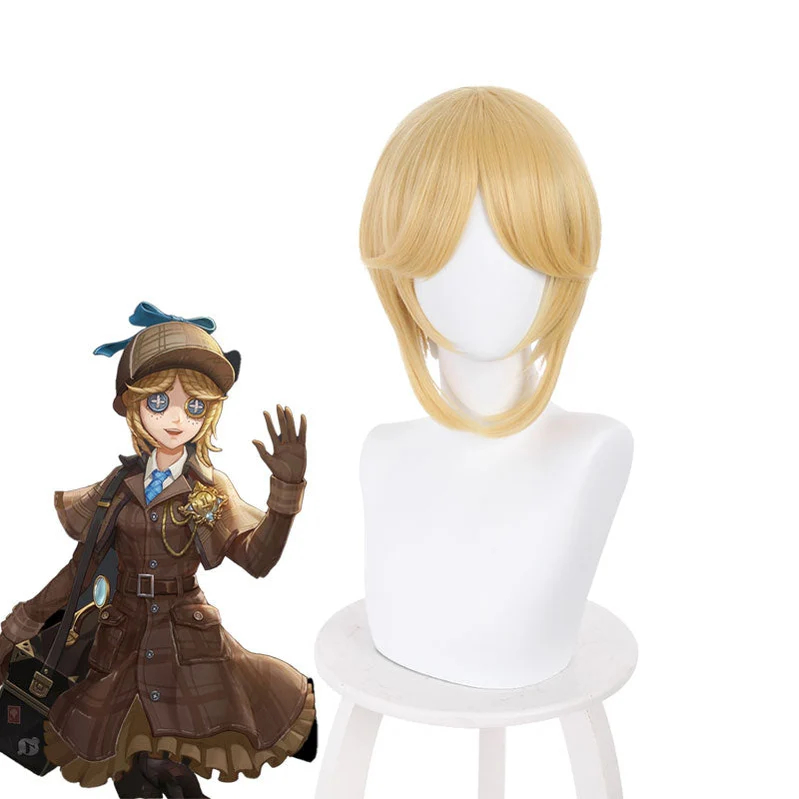 Game Identity V Ruth & Inference Gardener Miss Truth Blonde Cosplay Wigs