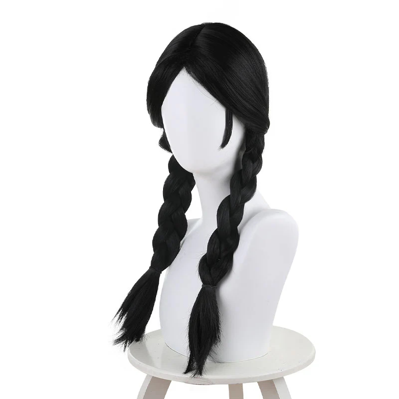 Identity V Toy Merchant Anne Lester Black Cosplay Wigs