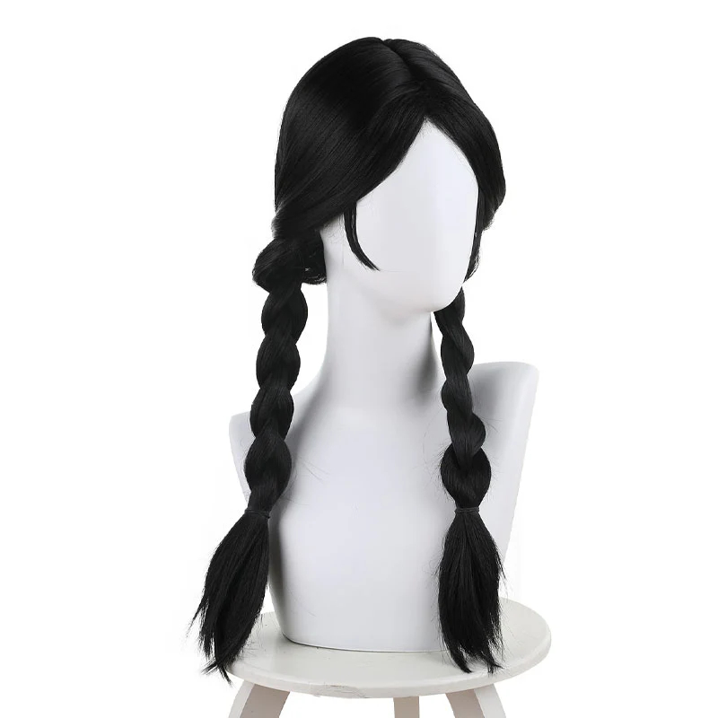 Identity V Toy Merchant Anne Lester Black Cosplay Wigs