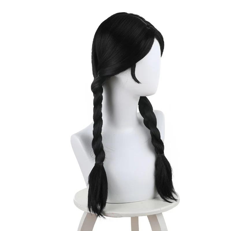 Identity V Toy Merchant Anne Lester Black Cosplay Wigs