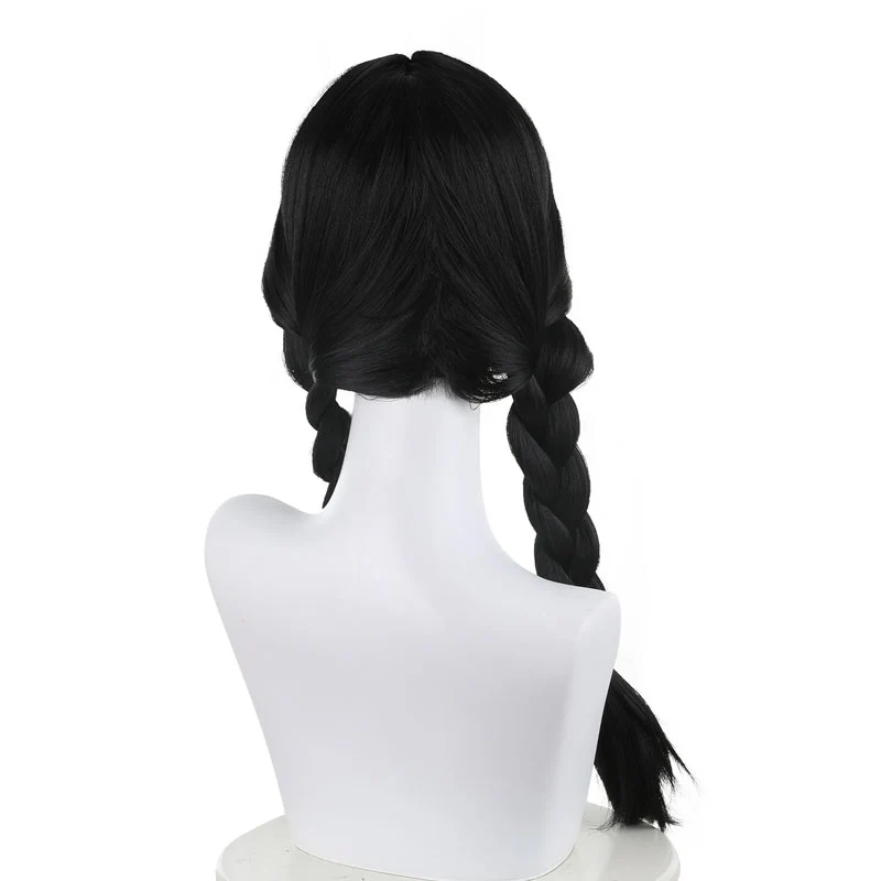 Identity V Toy Merchant Anne Lester Black Cosplay Wigs