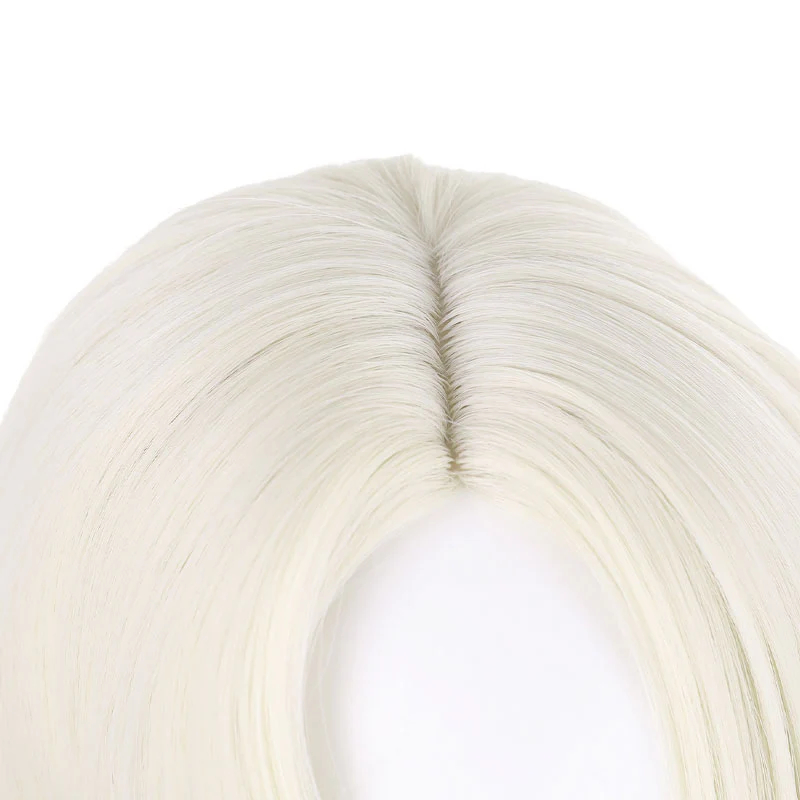 Game Identity V White Day Psychologist Ada Laila Cream Yellow Cosplay Wigs