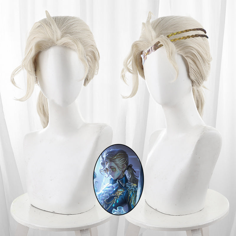  Identity V Composer Frederick Kreiburg Benefactor Phantom Sail Cosplay Wig