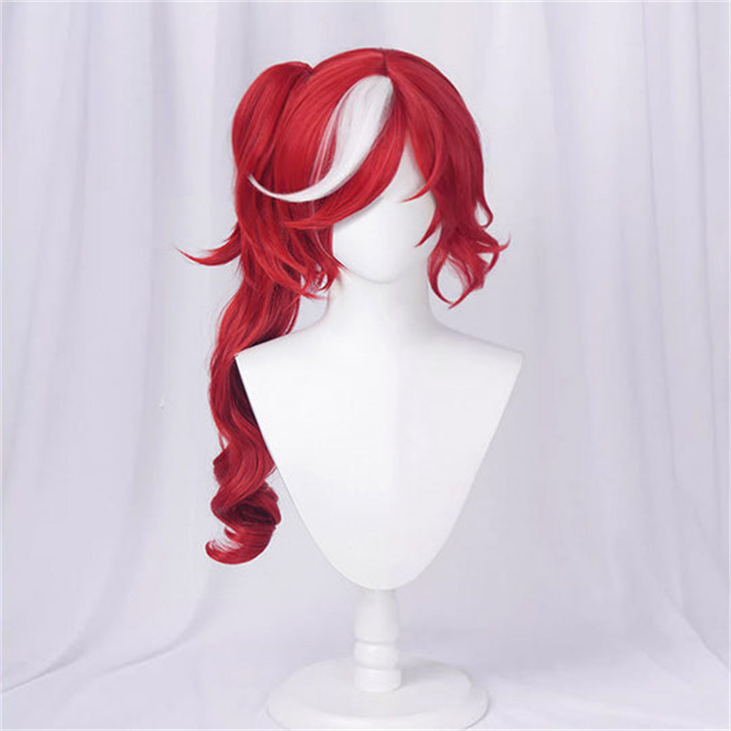 Identity V Crimson Priestess Fiona Gilman Redheaded Witch Cosplay Wig