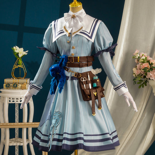   Identity V Doctor Emily Dyer Taxidermist Eternal Flower Cosplay Costume