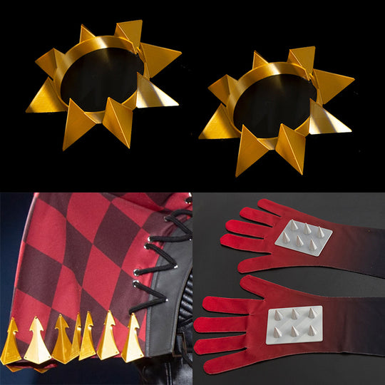 Game Identity V Mechanic Red Riding Hood Tracy Reznik Cosplay Costume