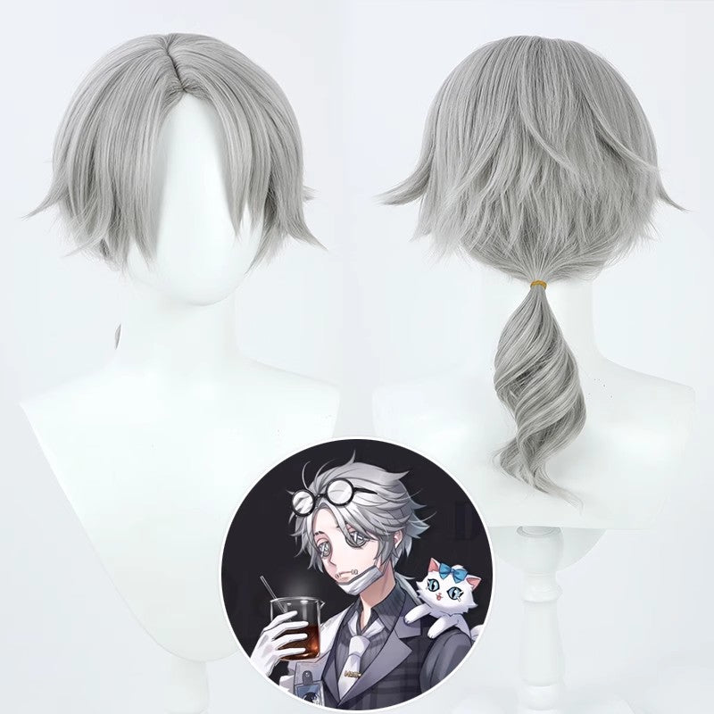 Identity V Truth and Inference Embalmer Aesop Carl 5th Anniversary Cosplay Wig