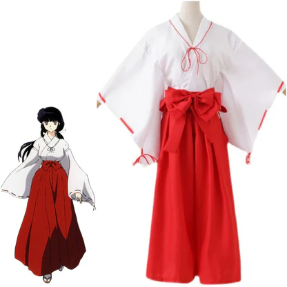 Inuyasha Kikyo Cosplay Costume