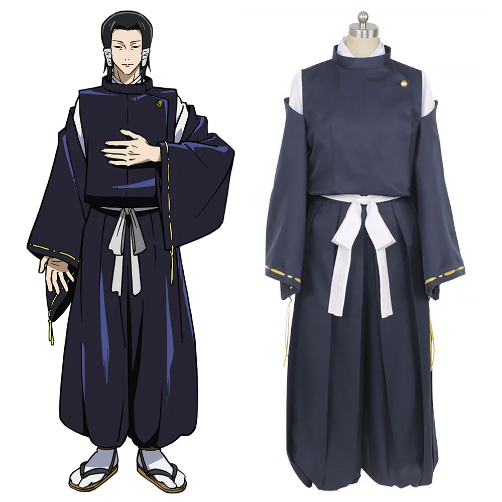 Jujutsu Kaisen Kamo Noritoshi Blue Suit Kimono Cosplay Costume 