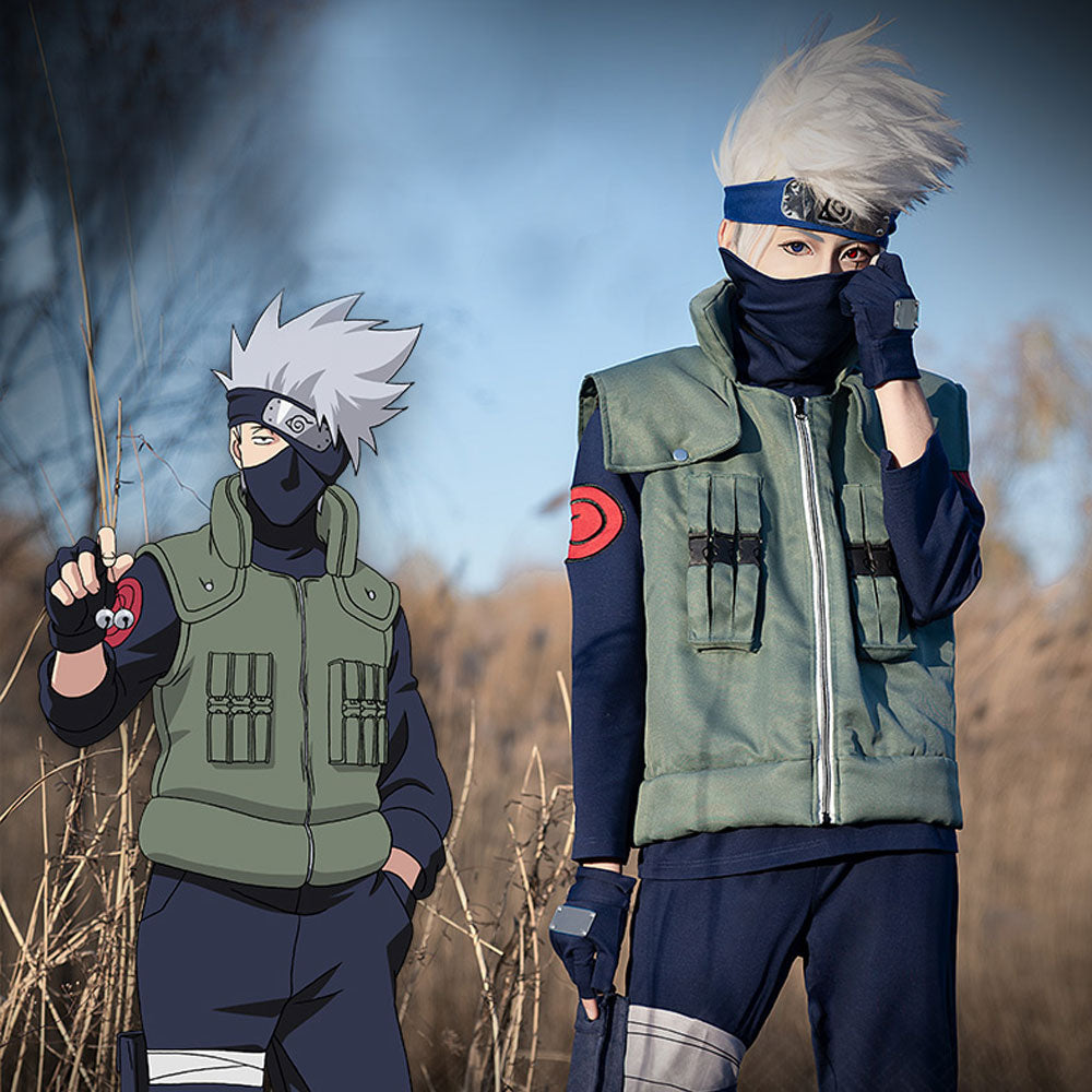 Kakashi Hatake from Naruto Halloween Cosplay Costume