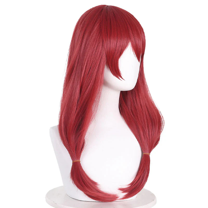 Anime Kakegurui Twin Mikura Sado Red Cosplay Wigs