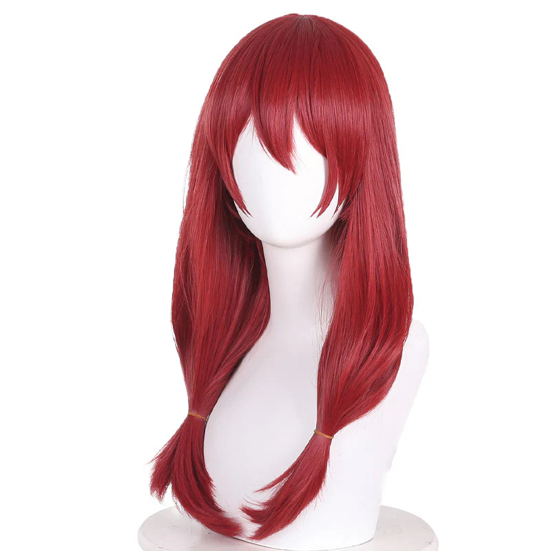 Anime Kakegurui Twin Mikura Sado Red Cosplay Wigs