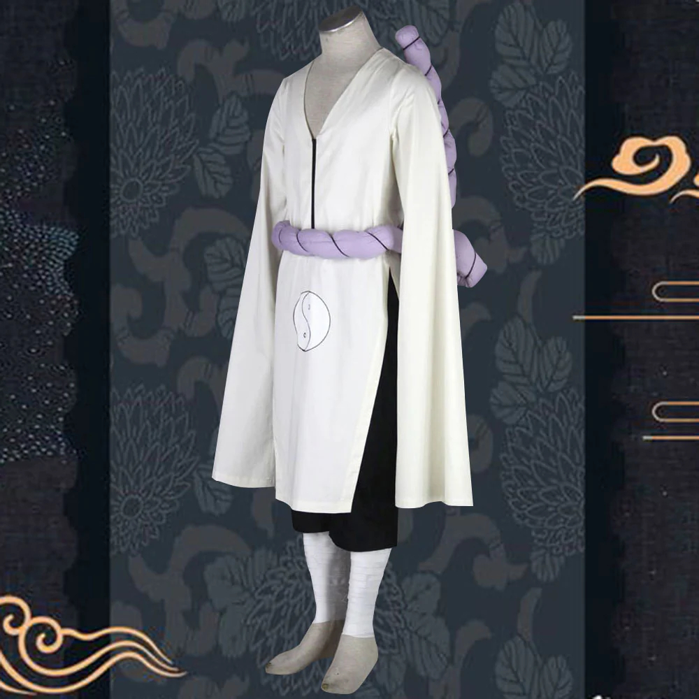 Kimimaro from Naruto Halloween Cosplay Costume