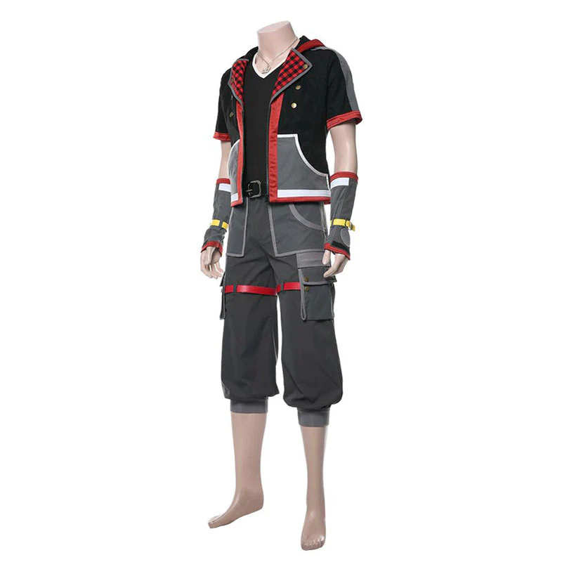 Game Kingdom Hearts Sora Halloween Cosplay Costumes