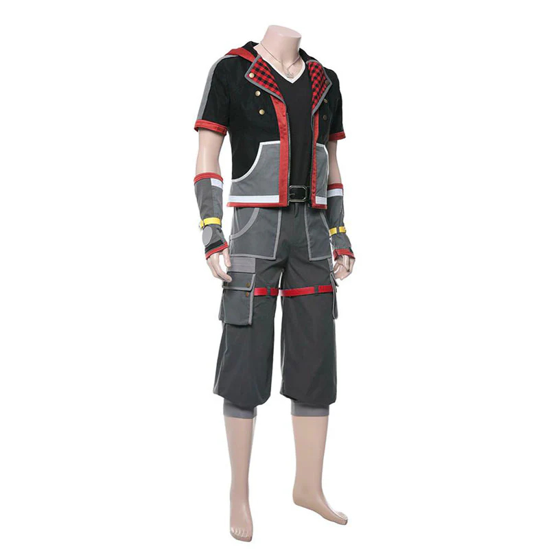 Game Kingdom Hearts Sora Halloween Cosplay Costumes