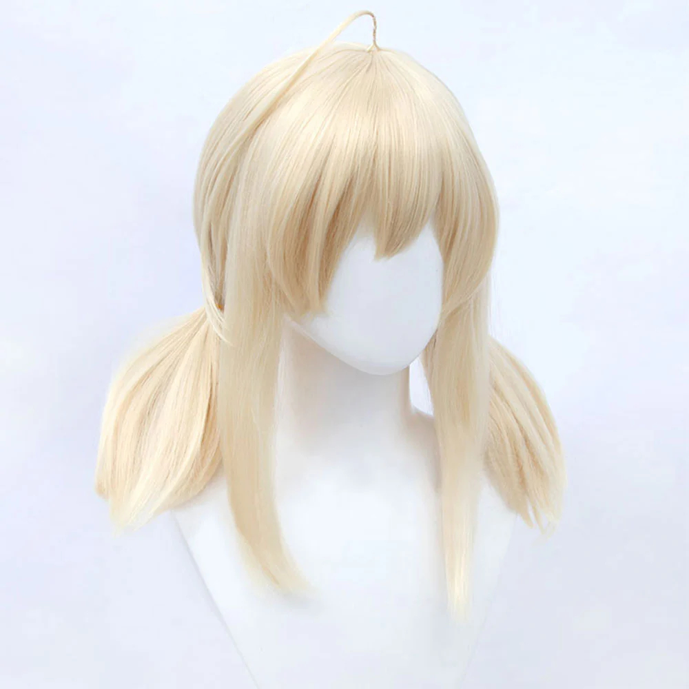 Genshin Impact Halloween Golden Klee Cosplay Wig