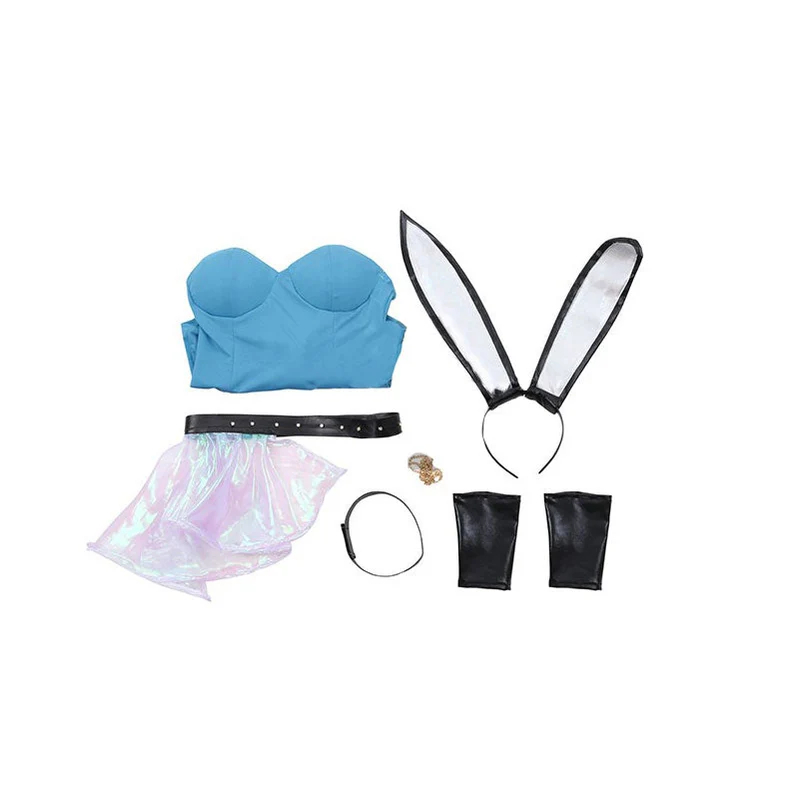 LOL KDA ALL OUT Seraphine Bunnysuit Cosplay Costumes