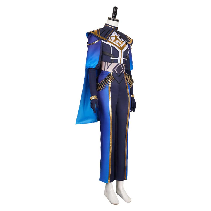 LOL League of Legends Commander Caitlyn Prestige Cosplay Costume