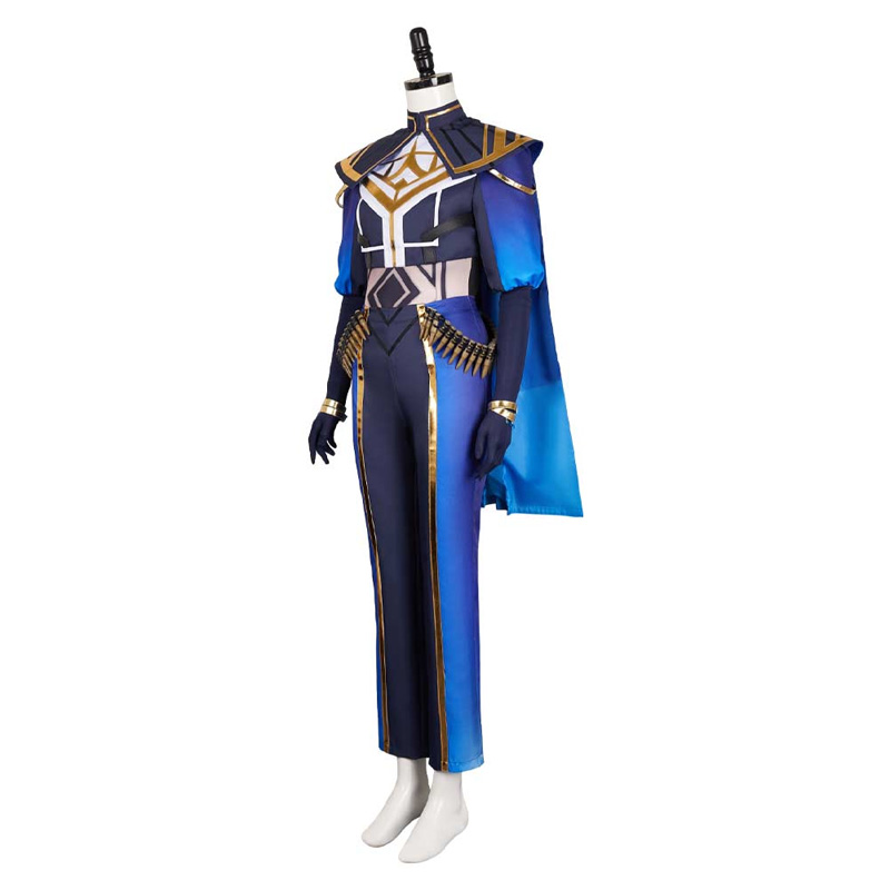 LOL League of Legends Commander Caitlyn Prestige Cosplay Costume