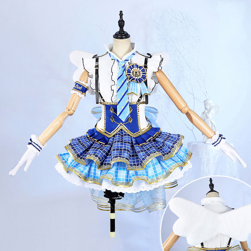  Collab Series: Love Live! Umi Sonoda Blue Amor Lovelive Cosplay Costume