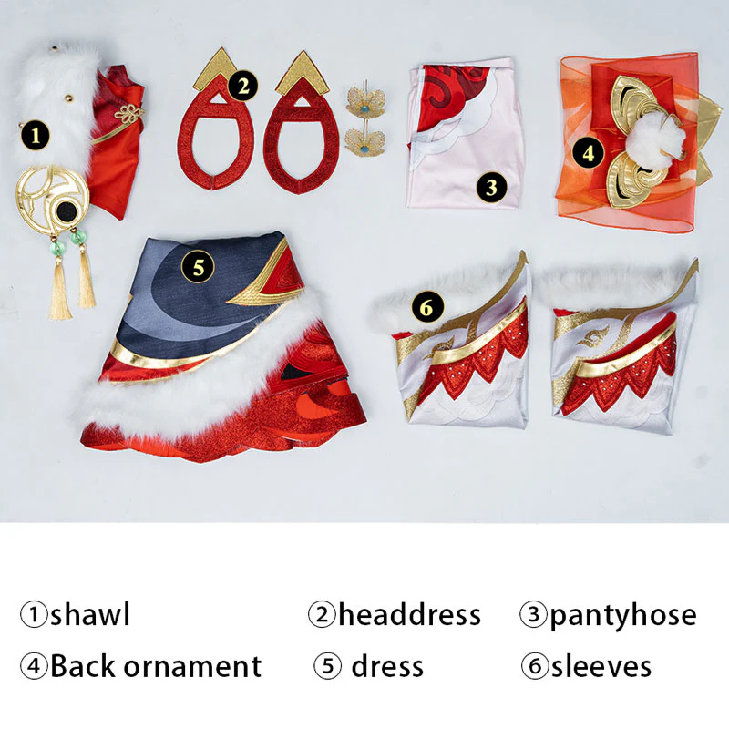 Game LOL Cinematic Mythmaker Gwen Cosplay Costumes