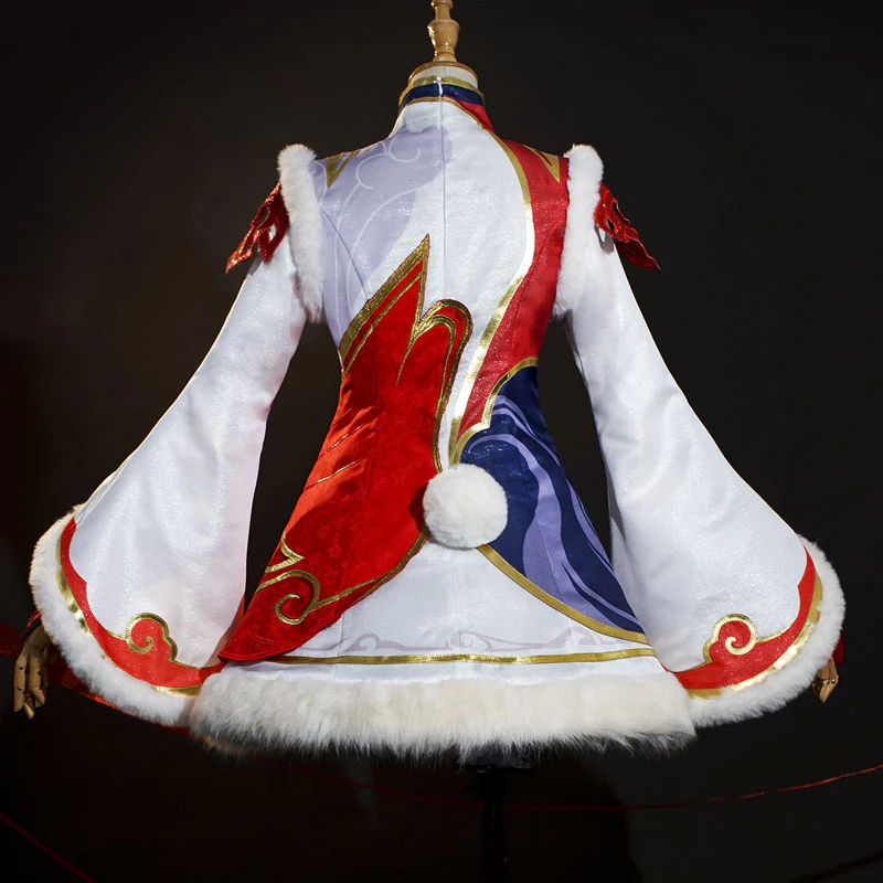 Game LOL Paper Cut Mythmaker Seraphine Cosplay Costume