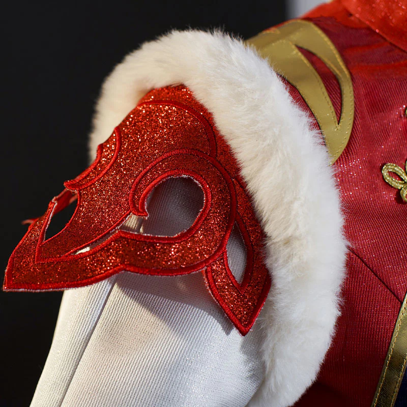 Game LOL Paper Cut Mythmaker Seraphine Cosplay Costume