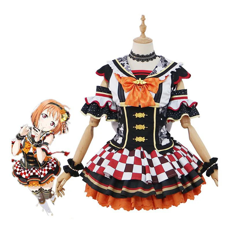 LoveLive!Sunshine!! Takami Chika First Month Uniform Cosplay Costume 
