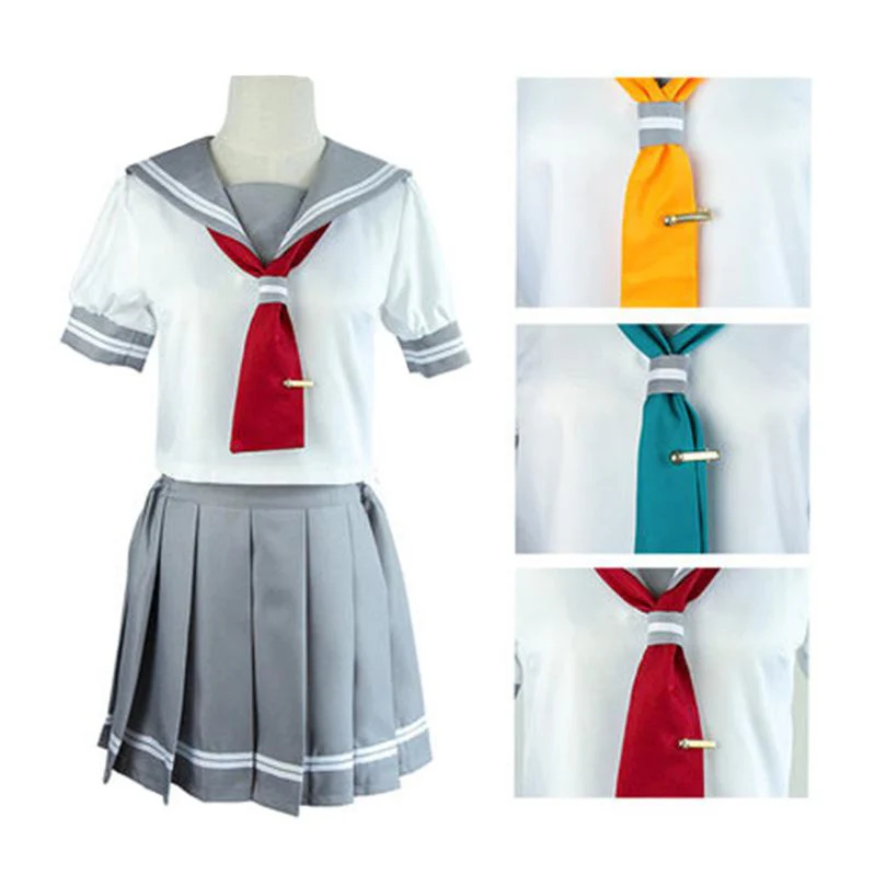 LoveLive!Sunshine!! Takami Chika and Aqours All Members Summer School Uniform Cosplay Costume