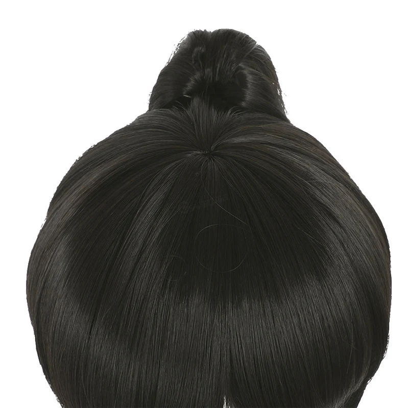Anime LoveLive!SuperStar!! Hazuki Ren Black Long Ponytail Cosplay Wigs