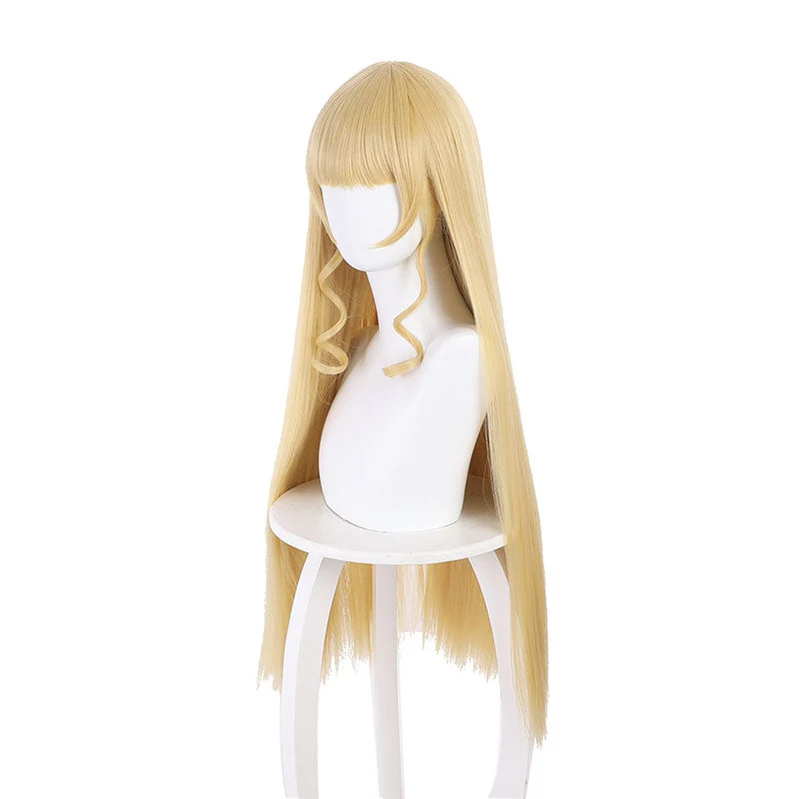 Anime LoveLive!SuperStar!! Heanna Sumire Blonde Bangs Long Cosplay Wigs