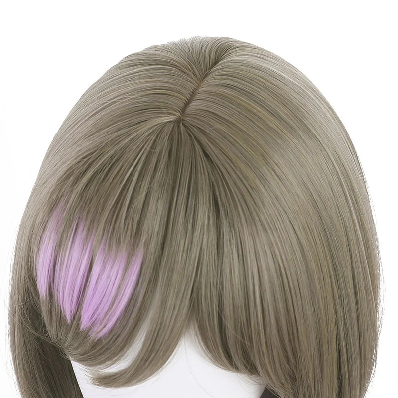 Anime LoveLive!SuperStar!! Tang Keke Cyan Brown Bangs Cosplay Wigs