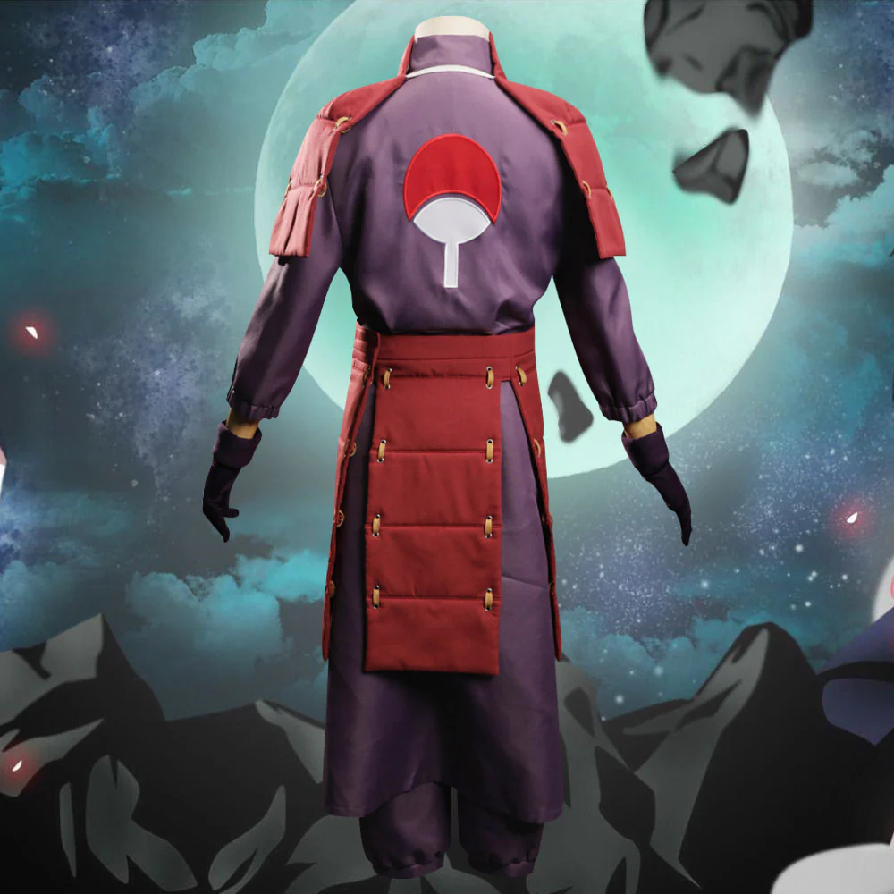 Madara Uchiha from Naruto Halloween Cosplay Costume