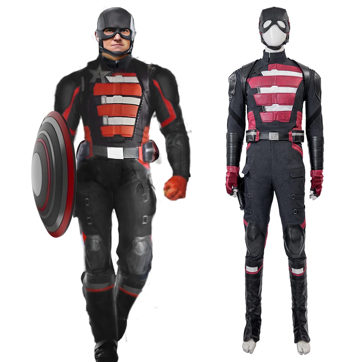 Marvel The New Avengers Thunderbolts* U.S. Agent Cosplay Costume