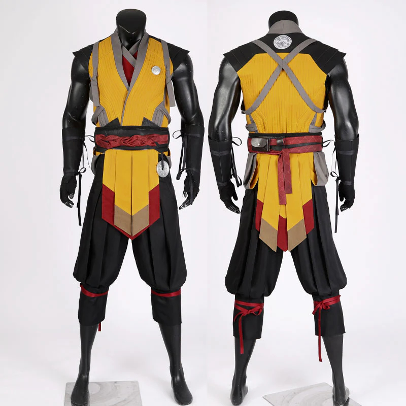 Game Mortal Kombat Scorpion Cosplay Costumes