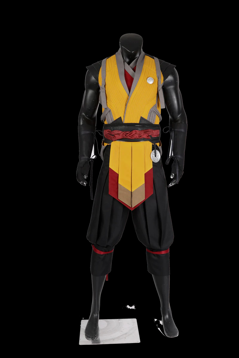 Game Mortal Kombat Scorpion Cosplay Costumes