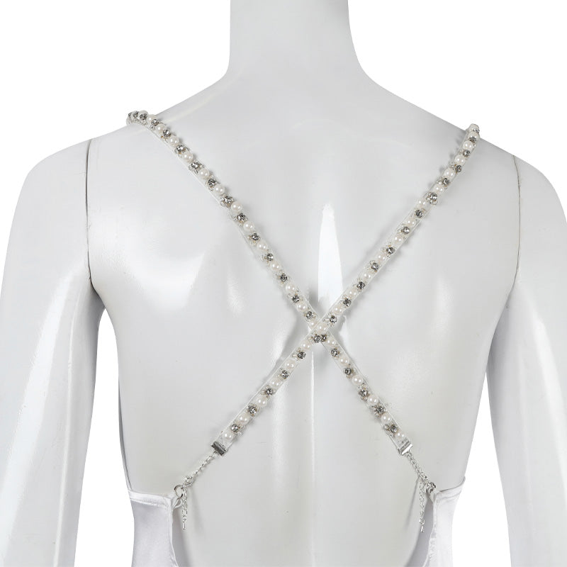 Movie Joker: Folie A Deux Harley Quinn Evening Dress Cosplay Costumes