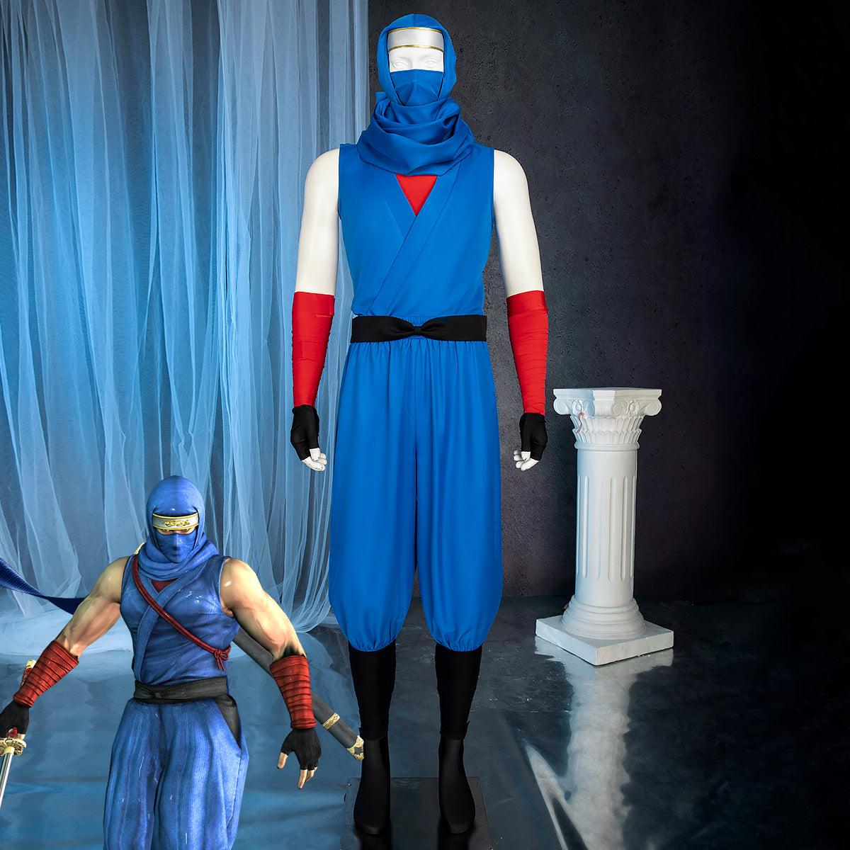 Ninja Gaiden Video Game Ryu Hayabusa Cosplay Costume